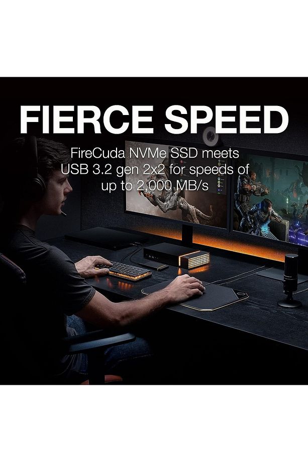 2tb Firecuda Usb 3.1 Type-c Siyah Taşınabilir Ssd Harddisk - 6