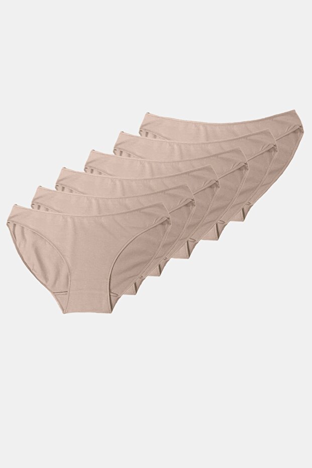 Women's Skin 6 Pack Modal Low Waist Slip Panties 183