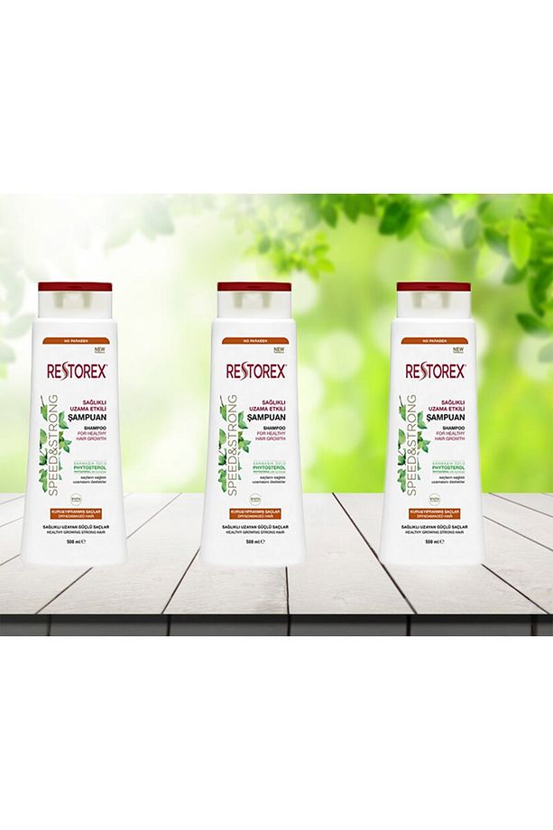 Kuru Ve Yıpranmış Saçlar Için Şampuan 500 Ml * 3 Adet - 1