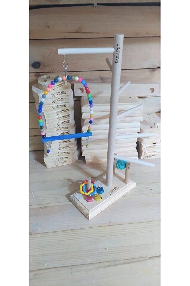 Bird Fun Track with Ladder - Stress Collective Intelligence Game and Swing