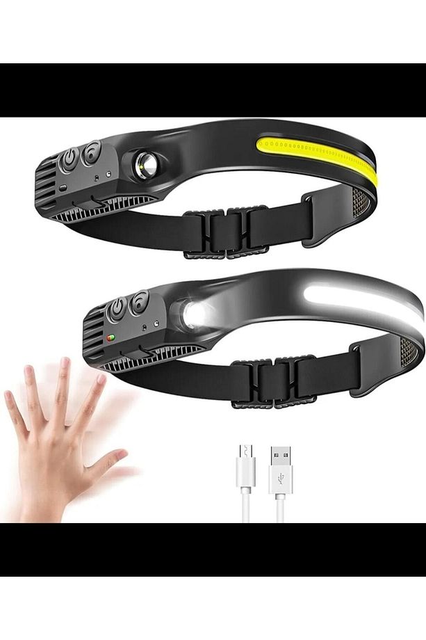lx200 led headlamp Kafa Tepe Lambası Sensörlü - 8