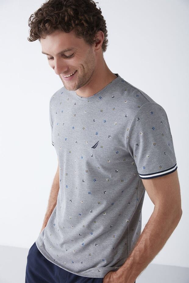 Tişört Ve Şort Pijama Takımı - 3