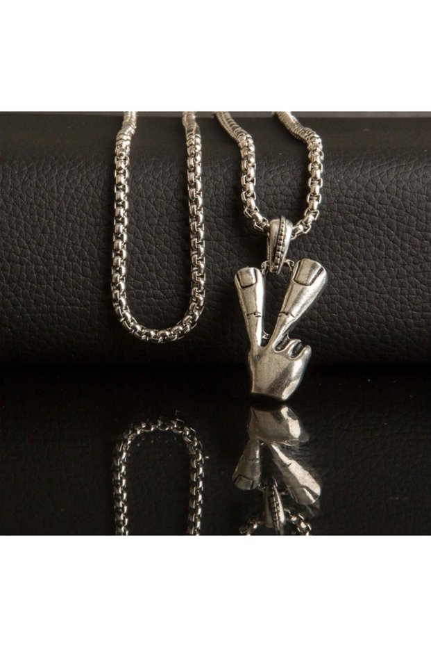 Freedom sign UCu necklace with chain boy girl design