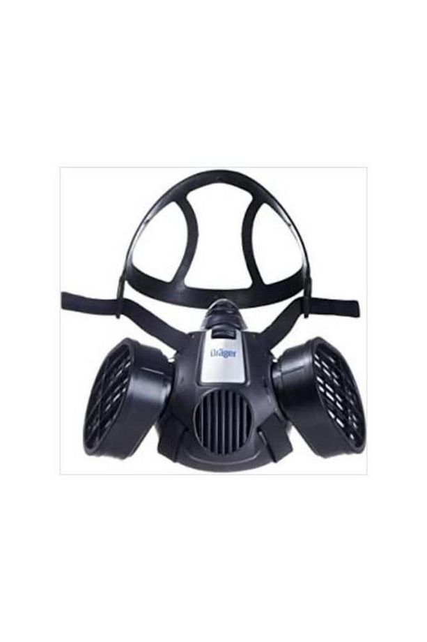 Drager X Plore Yarım Yüz Maske 3300+abek Filtre+ffp1 Filtre+ped Kapağı - 6