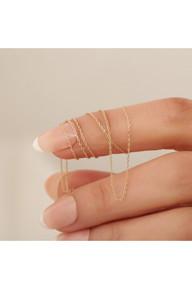 14 Ayar Yıldız Kolye - 7