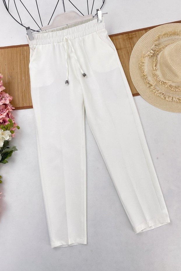 DARK TROUSERS SCUBA CREPE PANT