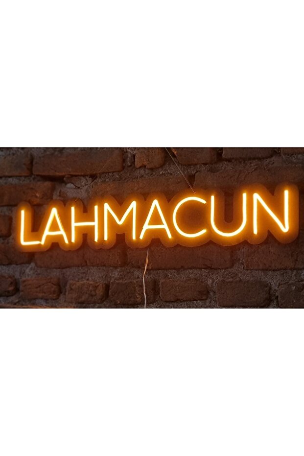 إضاءة حائط LED نيون من lahmacun