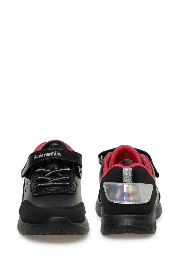 SANDIA 3PR Siyah Kız Çocuk Spor Ayakkabı - 5