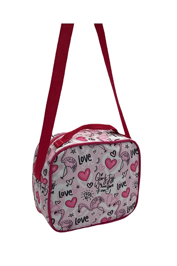 حقيبة ظهر للمدرسة الابتدائية بنمط فلامنغو مقاومة للماء - 7