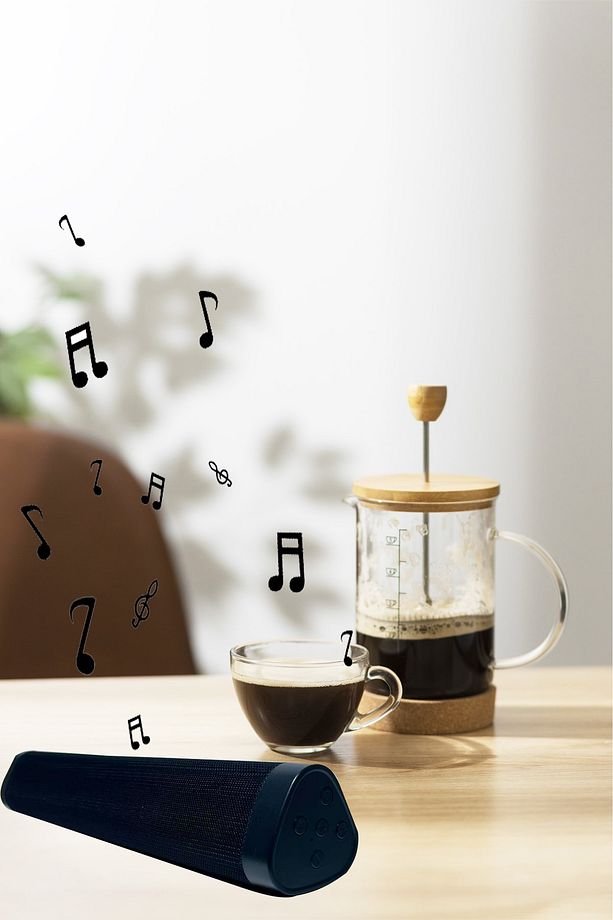 Bluetooth Hoparlör Wireless 5.0 Taşınabilir Dikey ve Yatay Kullanım Masaüstü Hoparlör - 3