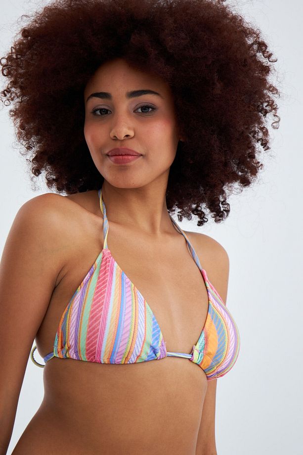 Trıangle S20012 Gökkuşağı bikini üst - 4