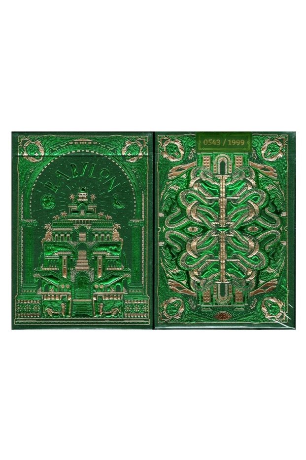 TWPCC Babylon Forest Green Playing Card Collectible Playing Cards