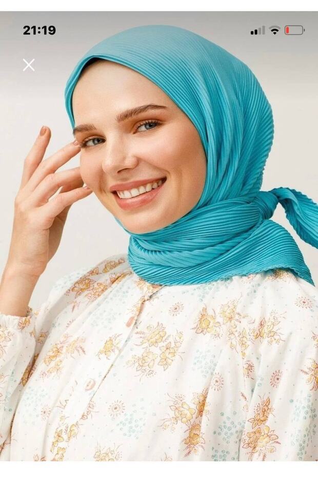 Eșarfă plisată - 1