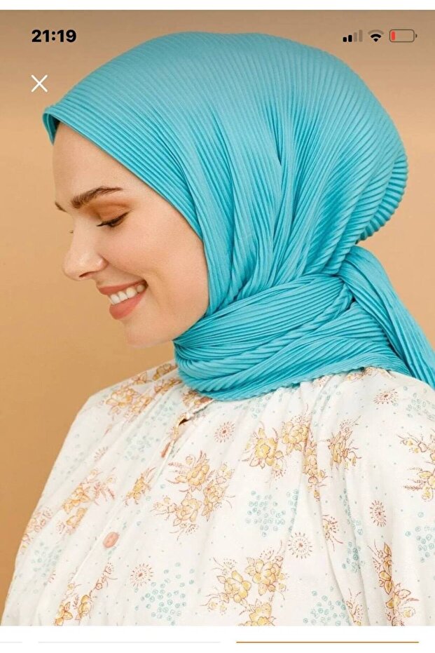 Eșarfă plisată - 5