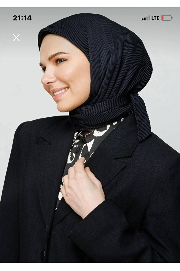 Eșarfă plisată - 3