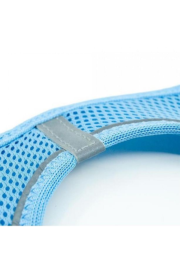 Air Mesh Köpek Göğüs Tasması Mavi Small - 6