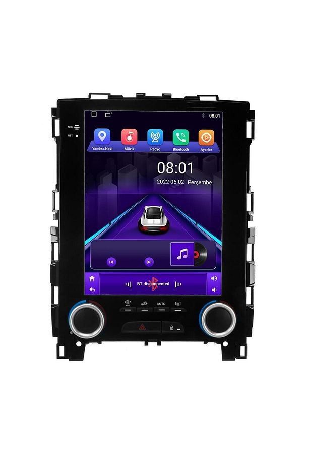 RENAULT MEGANE 4 ANDROİD 10 MULTİMEDYA CARPLAY 2GB RAM+32GB HDD NAVİGASYON TESLA EKRAN - 5