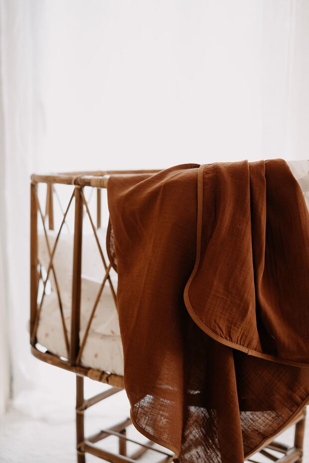 Muslin Blanket| Brown