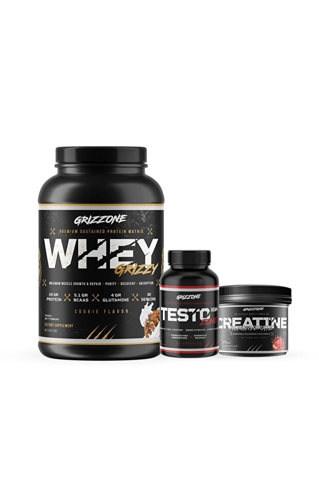 Bulk Set - Whey+creatine+testo Xgh Zone - 2