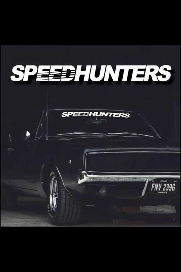 SpeedHunters Car, Motorcycle, Helmet, Laptop, Glass Sticker 50x7 Cm