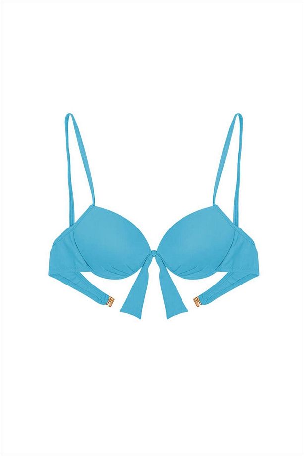 63545 Mavi Push-up Bikini Üstü - 3