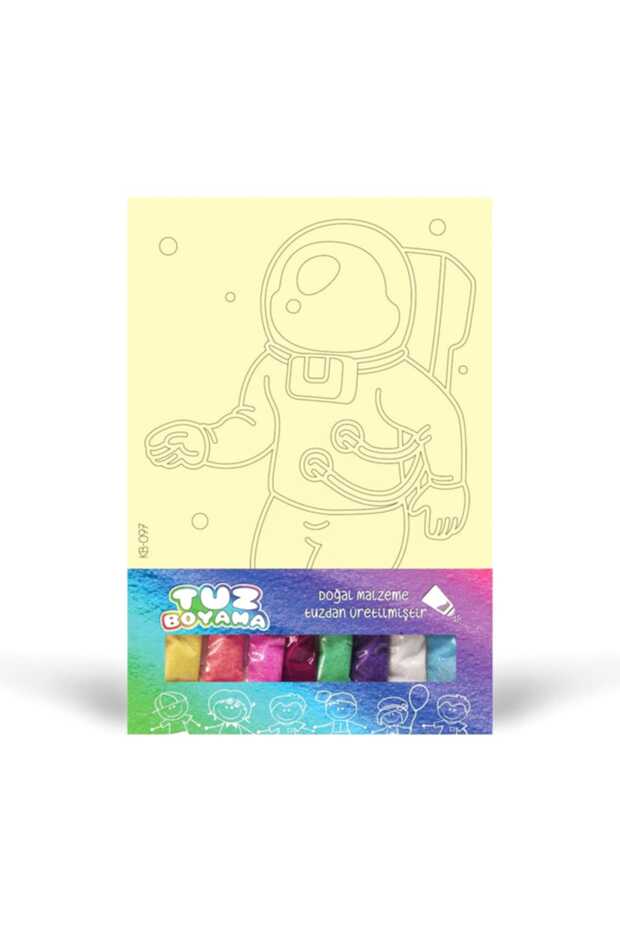 Astronot-2 Tuz Boyama Oyunu, Eğitici Aktivite, Kum Boyama Oyunu - 1