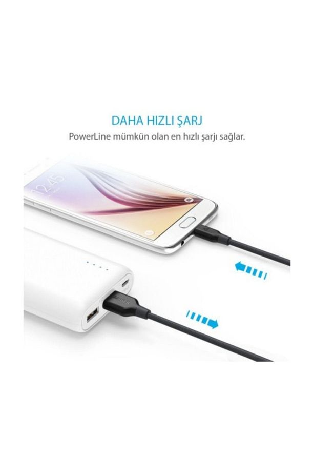 Emlx Micro Usb Şarj/ Data Kablosu 0.9 Metre - Siyah Star Collection 210035 shpsellby 986362 - 4