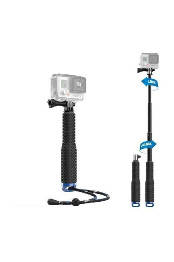 EKEN H9R Suya Dayanıklı Teleskopik Kaliteli Monopod Selfi Çubuk - 5