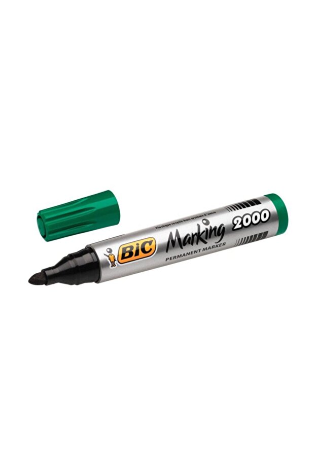 Green Permanent Marker Round Tip 2000 - 1