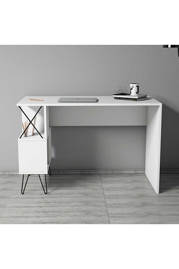 Extra Çalışma Masası - Beyaz - 2