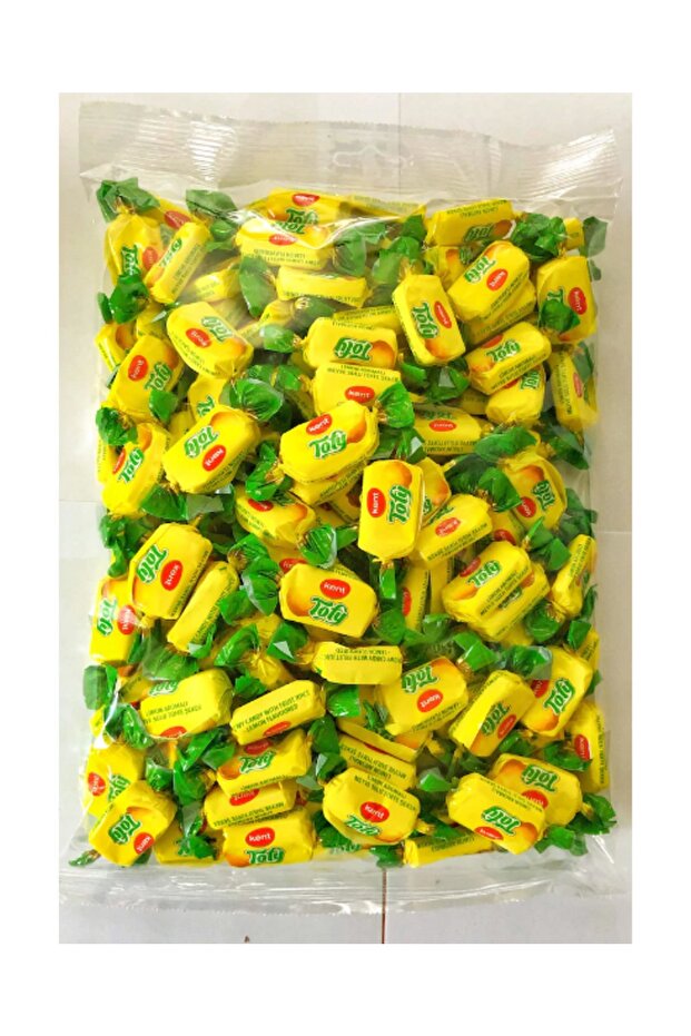 Tofy Fruit Juicy Lemon Flavored Candy 1 kg