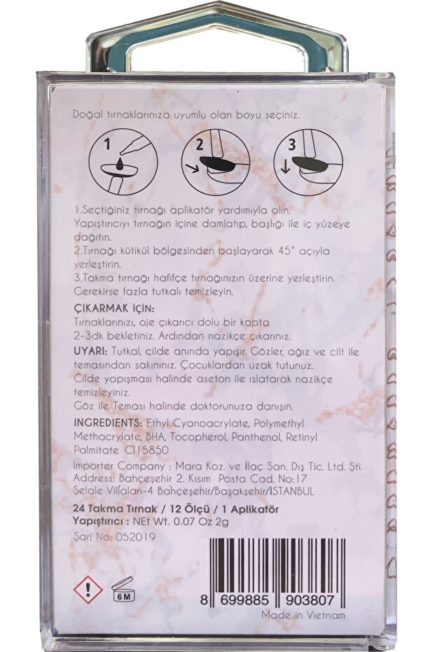 Nail Kit Elegant Marble Touch - 2