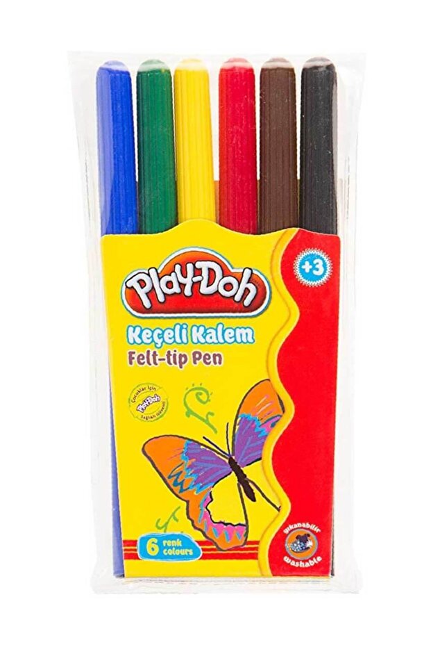 Keçeli Kalem 6 Renk - 1