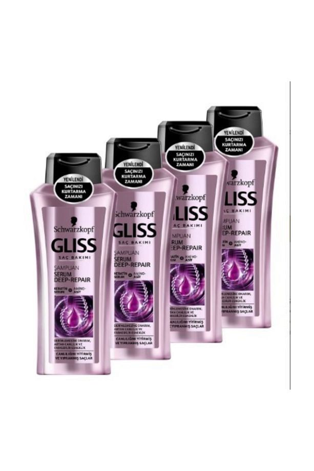 Serum Deep Repair Şampuan 400 Ml X 4 Adet - 1
