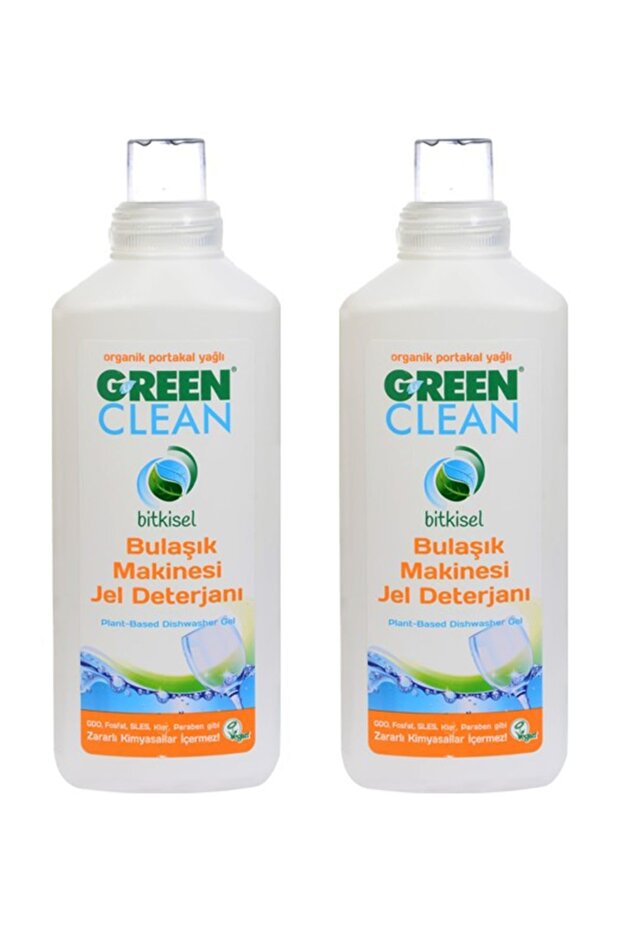 Herbal Dishwasher Gel Detergent 1 Lt Set of 2