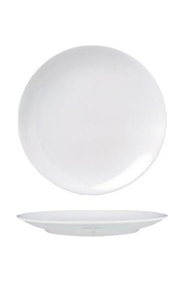 Güral Porcelain IntHotel 15 Cm Flat Plate 12 Pieces