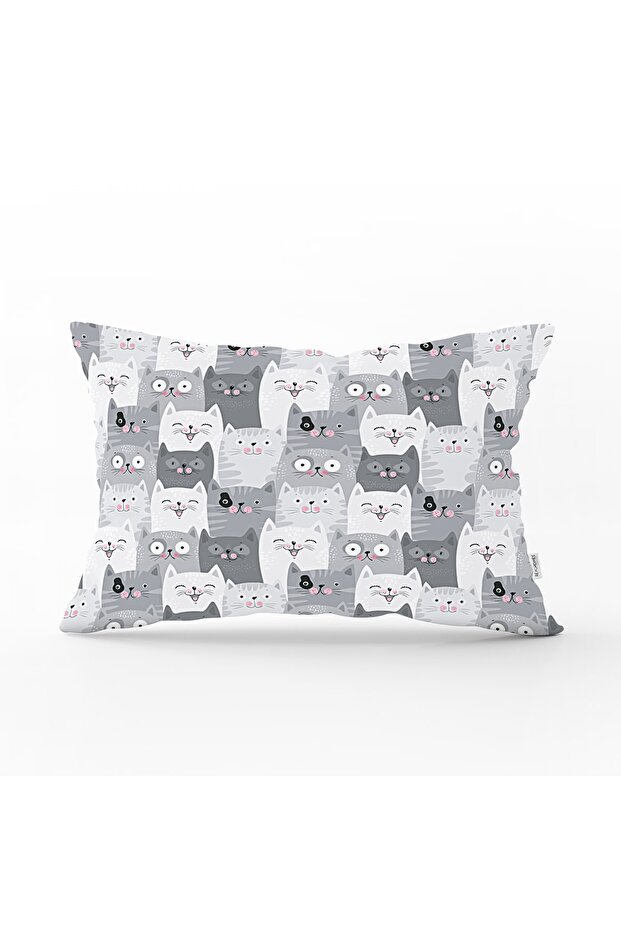 Digital Printed Rectangular Pillow Cushion Cover - 1