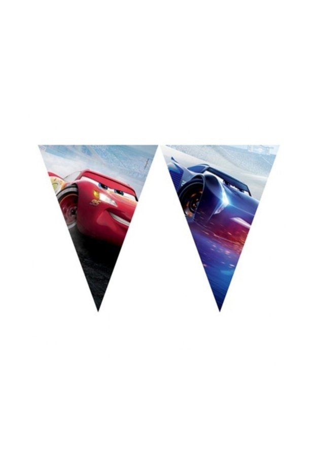 Cars The Legend Of The Track Triangle Pennant