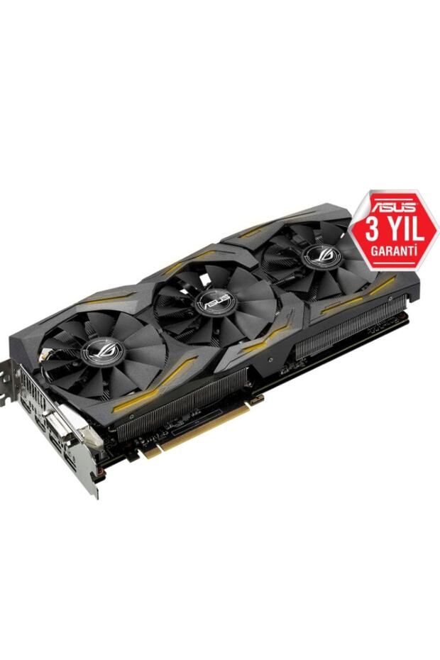 ROG STRIX-RX580-T8G- Gaming AMD Radeon RX580 8GB OC 256Bit DDR5 PCI-E 3.0 Ekran Kartı - 6