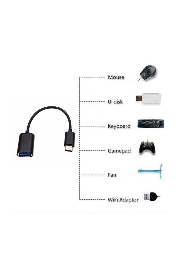 Tc315 Utv007 Chip Android Video Dvr Uyumlu Type-c Otg Kablo - 1