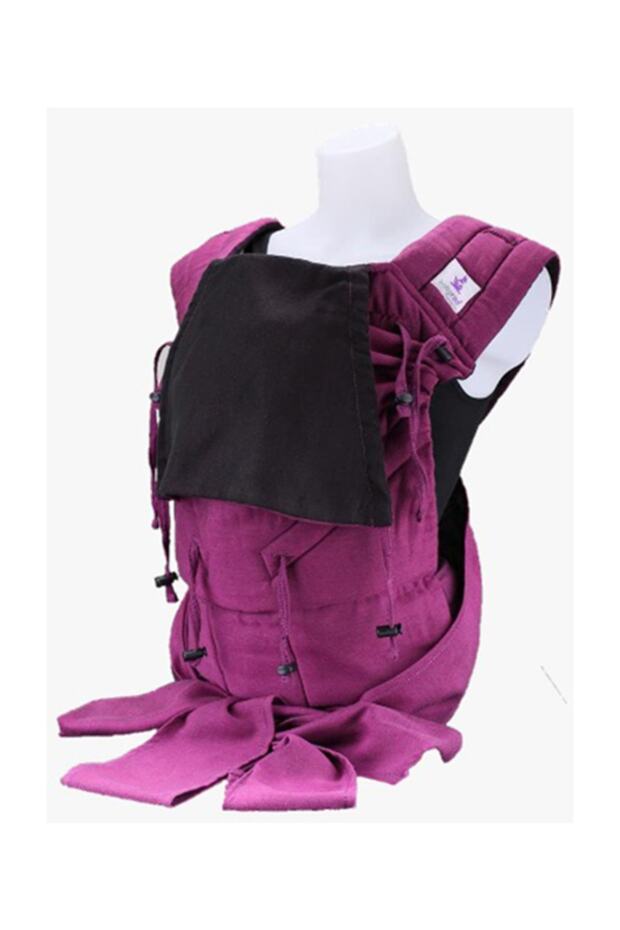 Mei Tai Ergonomic Kangaroo Fuchsia