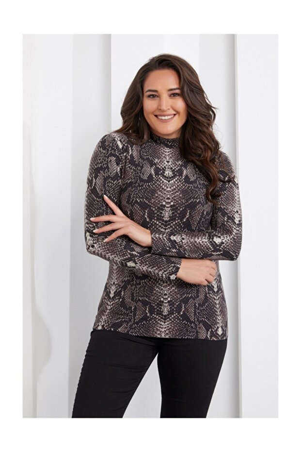 Python Pattern Half Fisherman Brown - 1