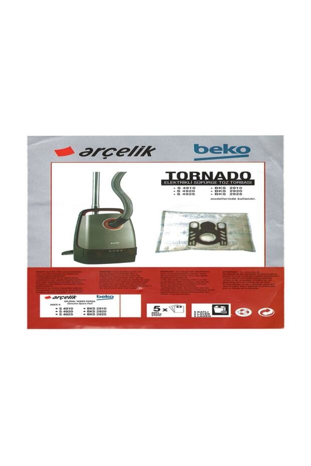 Tornado Süpürge Toz Torbası - 1