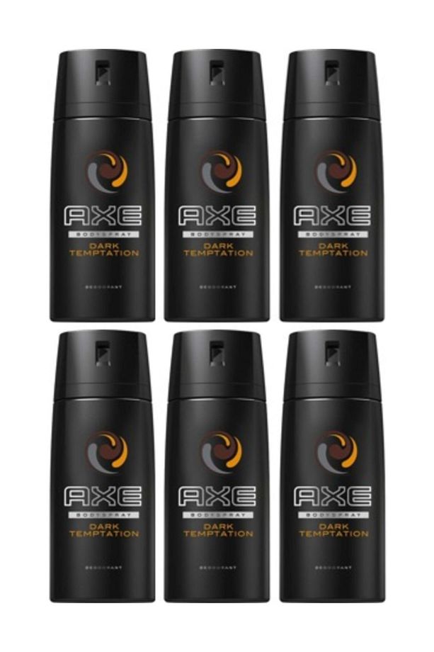 Erkek Deodorant Sprey Dark Temptation 150 ml X 6 - 1