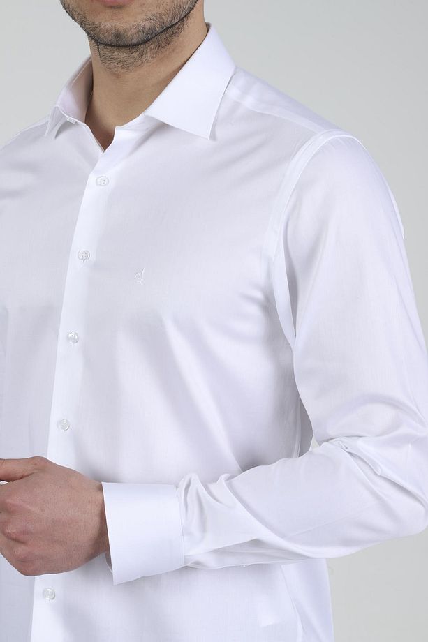 Slim Fit Uzun Kollu Erkek Gömlek 585-db02 - 4