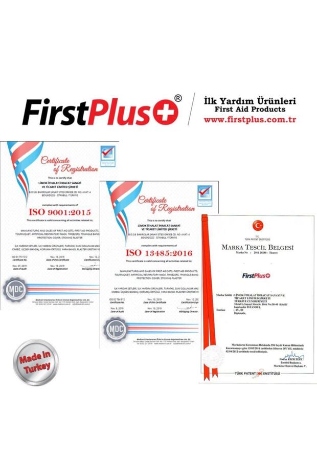 First Plus Işyeri Ilk Yardım Içerik Paketi Fp 10.103 - 2