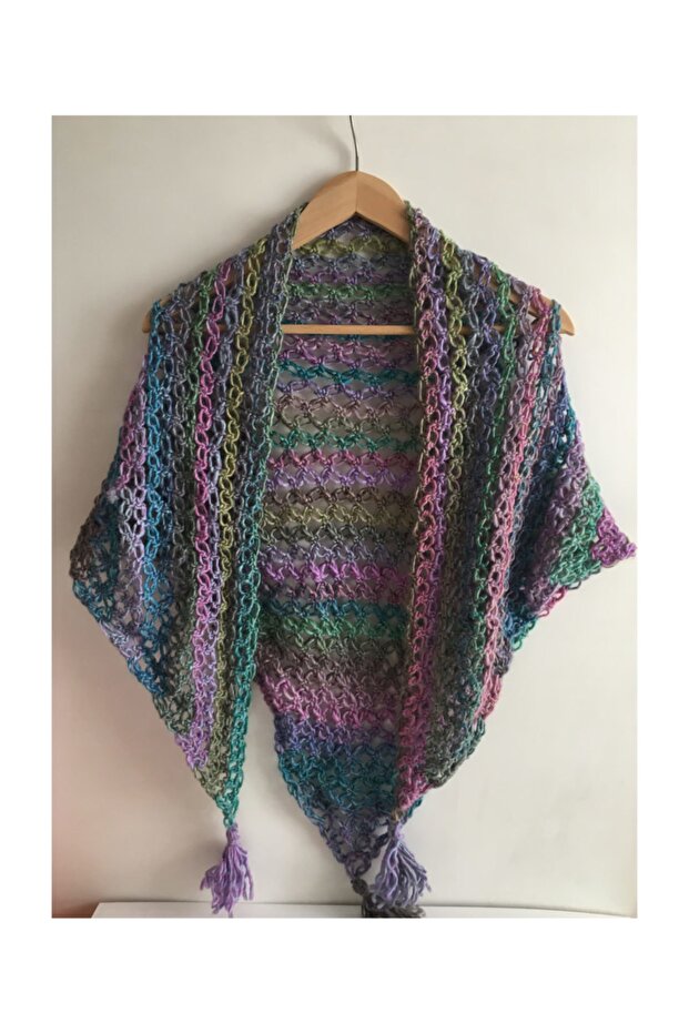 El Örgüsü Ebruli Şal - 3