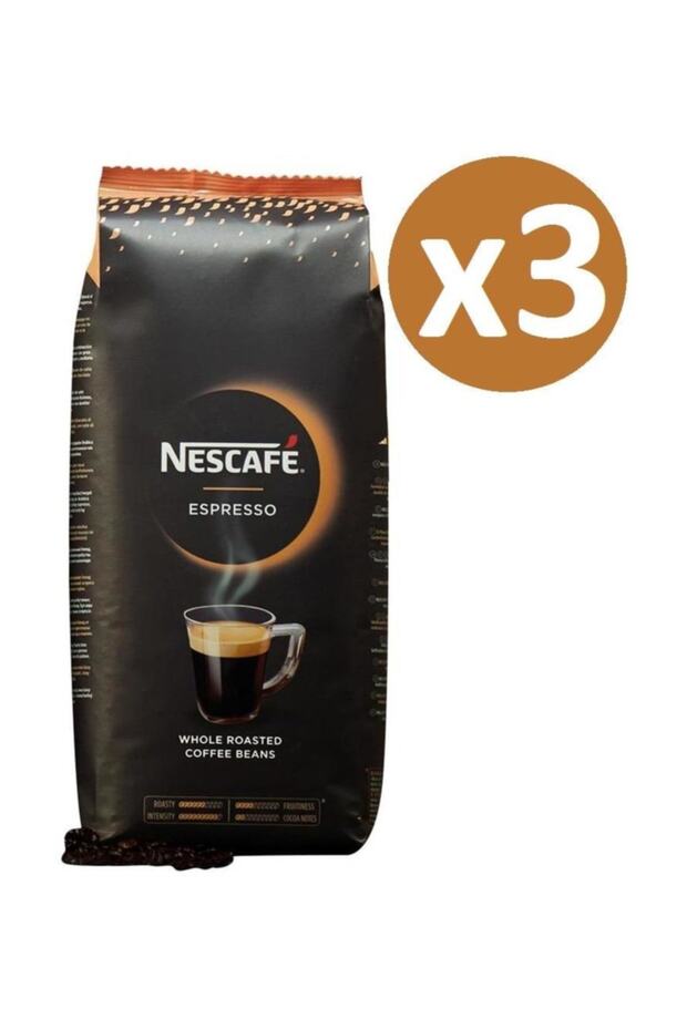 Espresso Çekirdek Kahve 1 kg X 3 Adet - 1