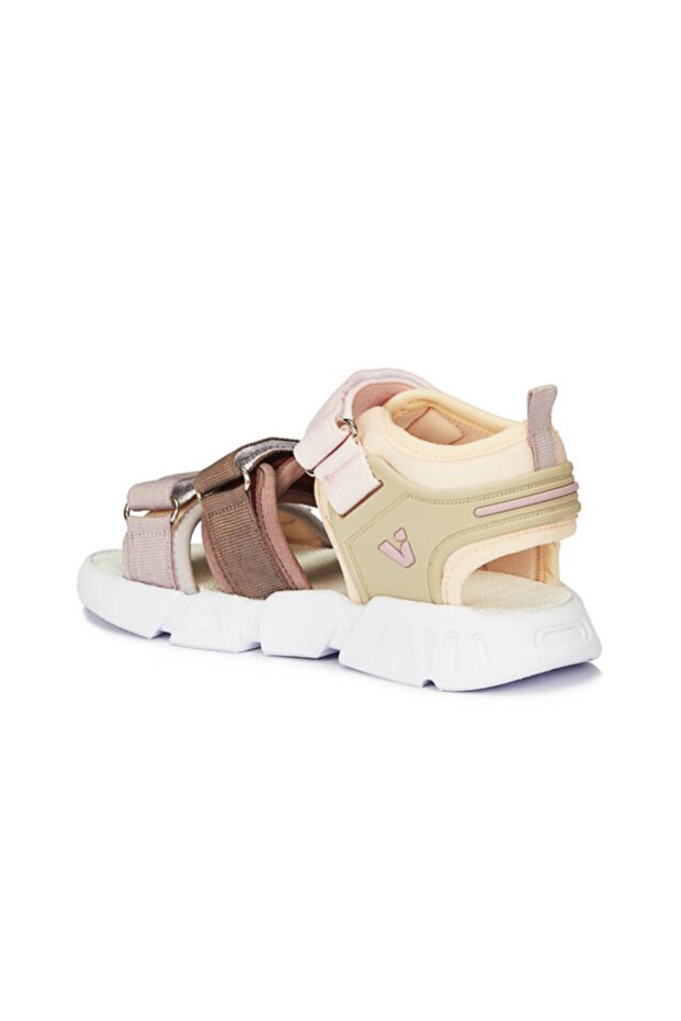 Gorbi Basic Kız Çocuk Pudra Sandalet - 3