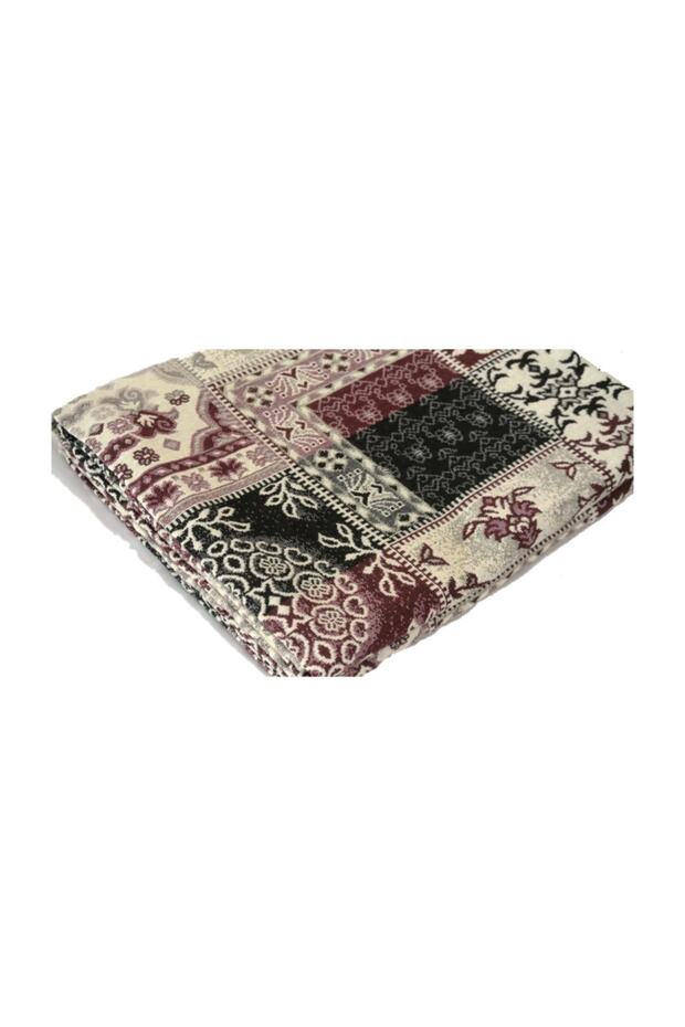 Patchwork Biyeli Çok Amaçlı Halı Örtüsü, Savan - 5